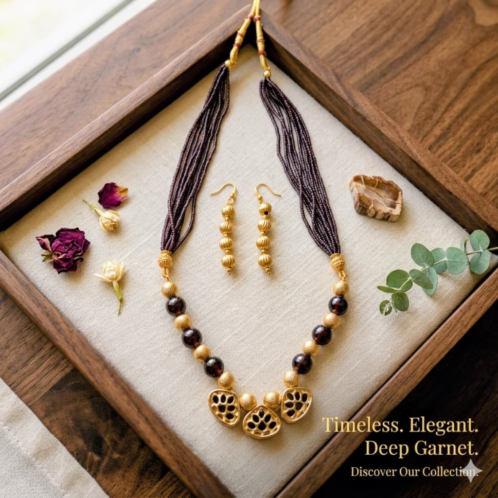 Jamuni necklace set — Indrani collection — VIWA Jewellery on Instagram